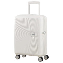 American Tourister Soundbox 4-Wheel 77cm Suitcase Pure White